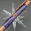 Thumbnail: Dragon Purple Ballpoint Pen with Antique Copper Finish 227