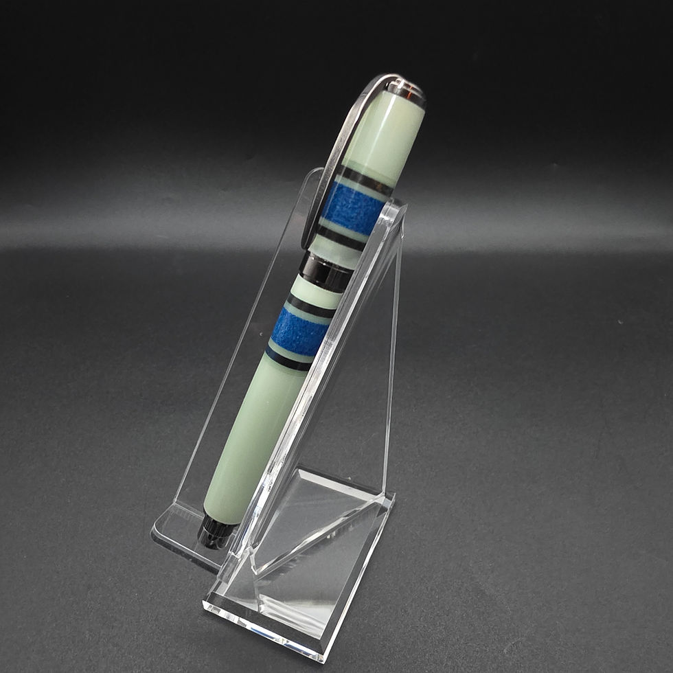 Thumbnail: Jade Glow Segmented Rollerball Pen 301