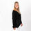 Thumbnail: Distressed black sweater 