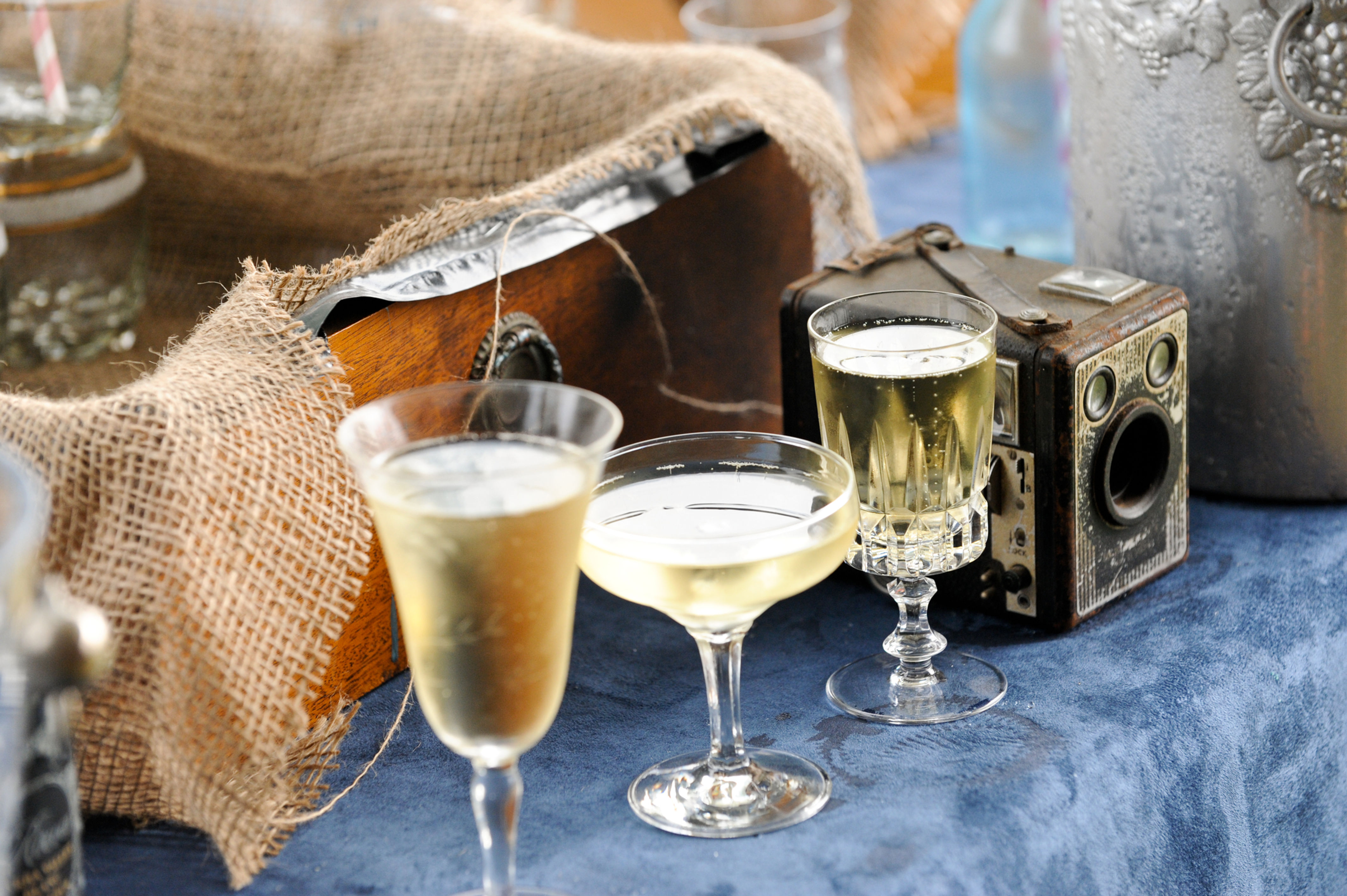 Vintage Champage glasses