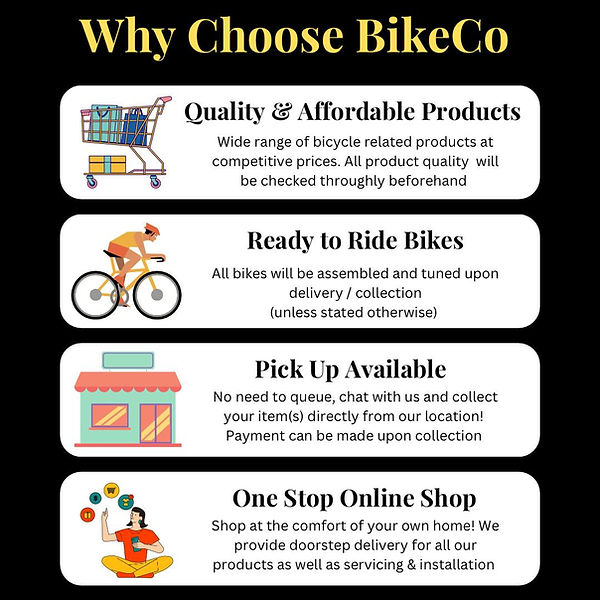 Why shop with bikeco