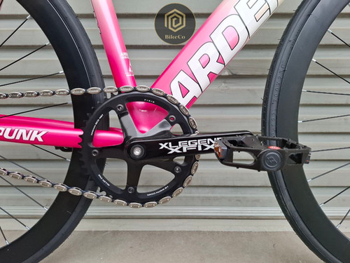ARDENTLY PULSE PUNK Pink Fixie Track Bike | Fixed Gear Aero