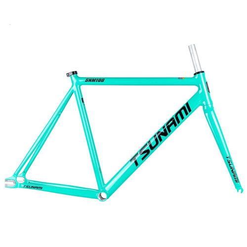 TSUNAMI SNM-100 Bianchi Mint Green Fixie Frameset | Fixed Gear