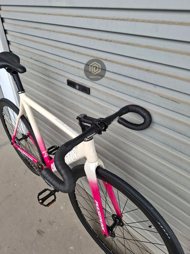 ARDENTLY PULSE PUNK Pink Fixie Track Bike | Fixed Gear Aero