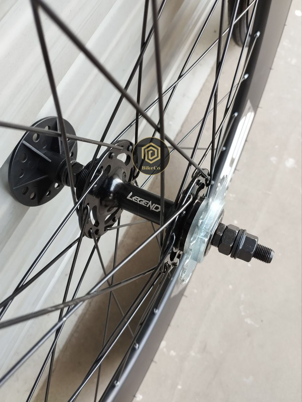 Thumbnail: LEGEND 90MM Alloy Fixie Wheelset | Track Fixed Gear Bicycle Wheelset ENVE