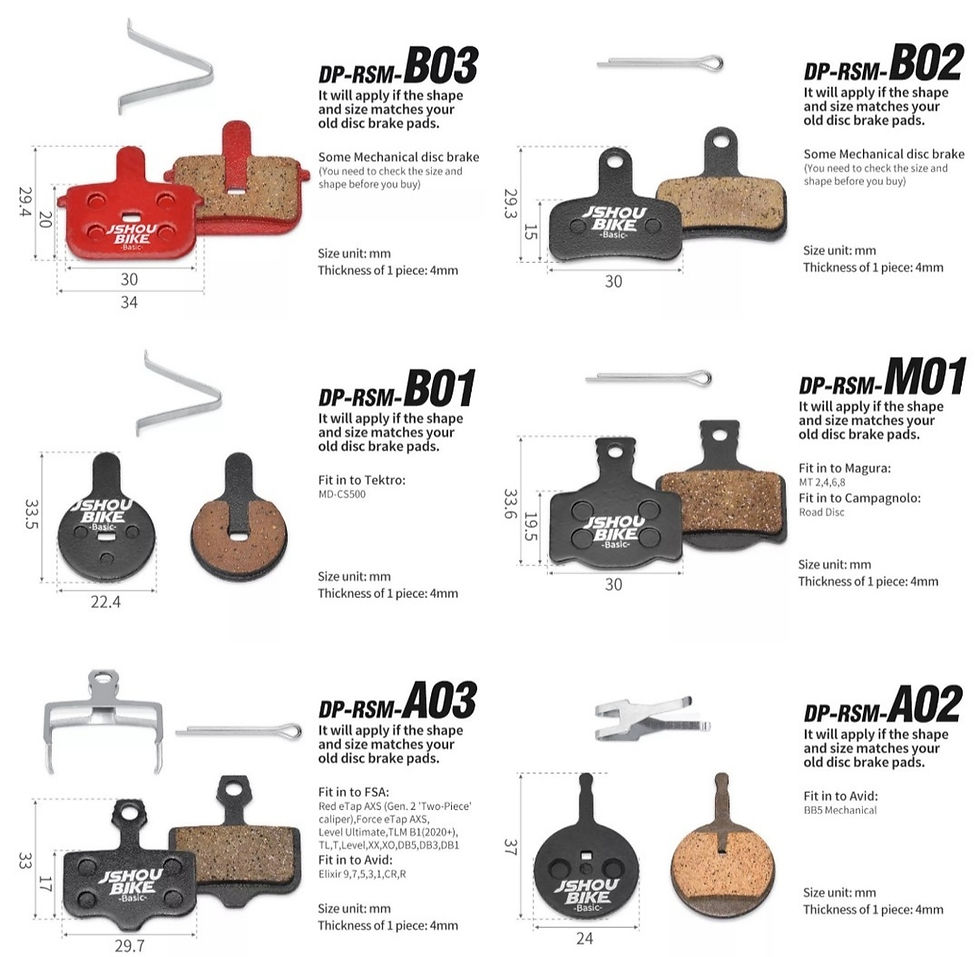 Thumbnail: JSHOU Resin Disc Brake Pads