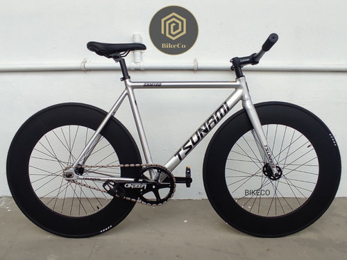 TSUNAMI SNM100 90mm Deep Section Track Fixie | Fixed Gear Bike