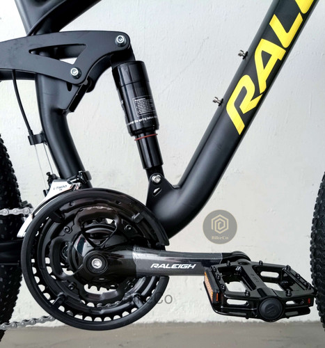 RALEIGH Stealth Gold Full Suspension Mountain Bike 27 Speed Disc