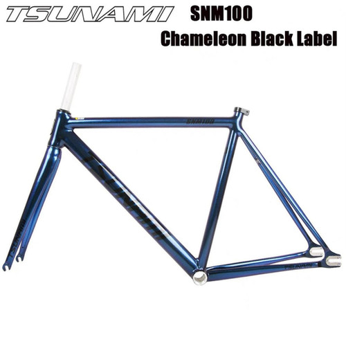 TSUNAMI SNM100 Chameleon 55CM　フレーム TSUNAMI SNM-100 Chameleon Black Fixie Frameset | Fixed Gear