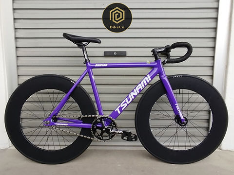 TSUNAMI SNM100 90mm Deep Section Track Fixie | High Profile Fixed