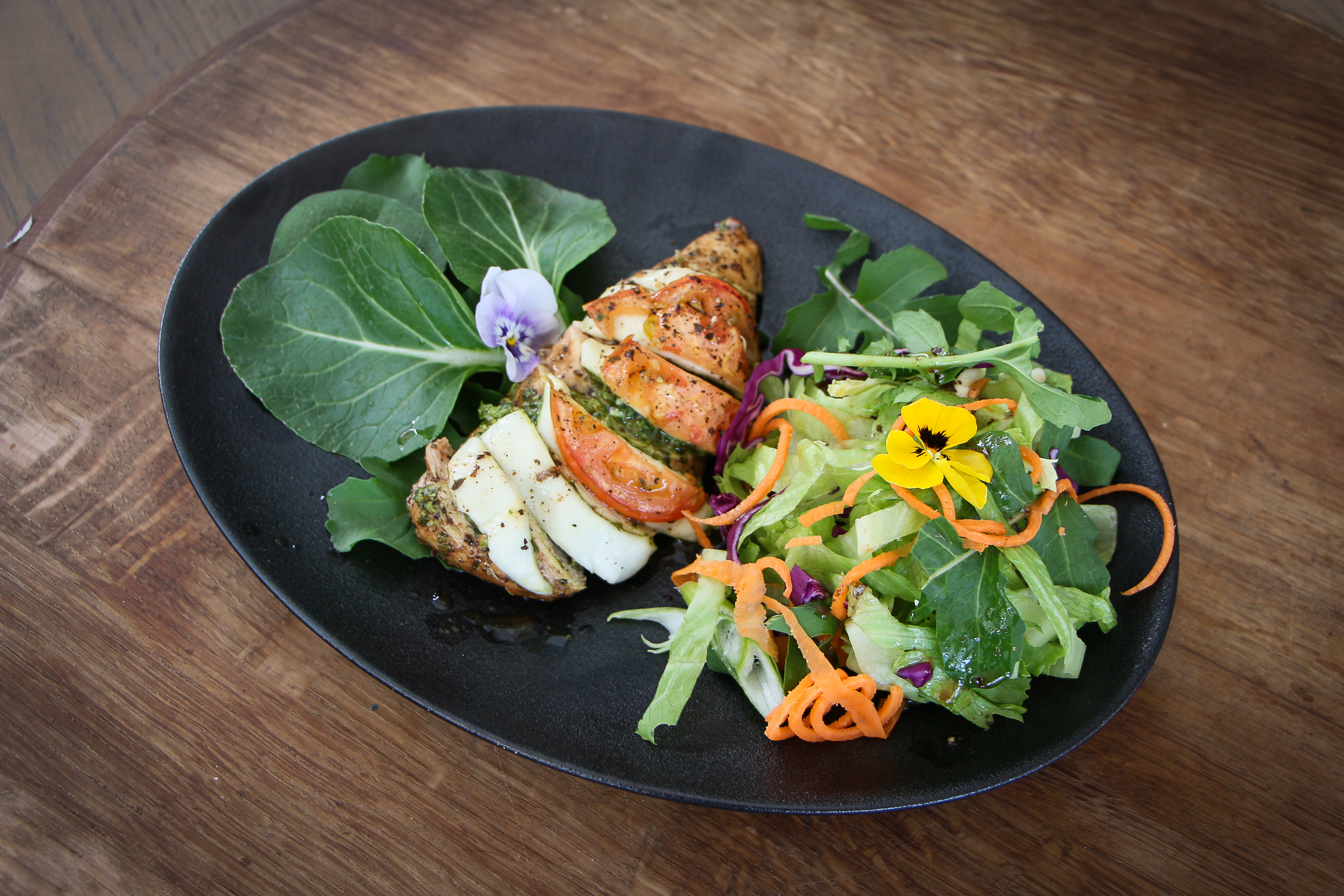 Caprese chicken breasts  