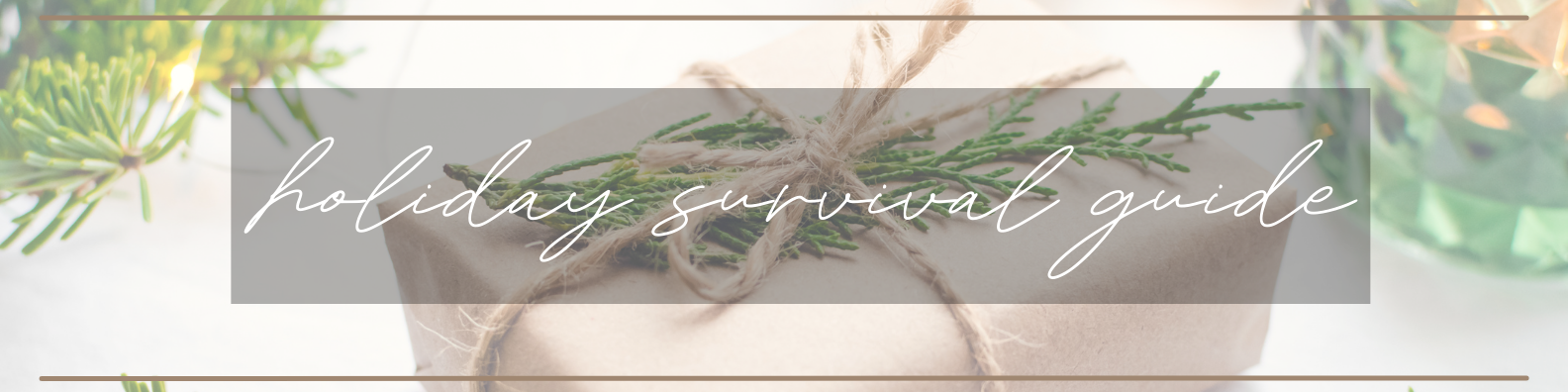 The holiday survival guide