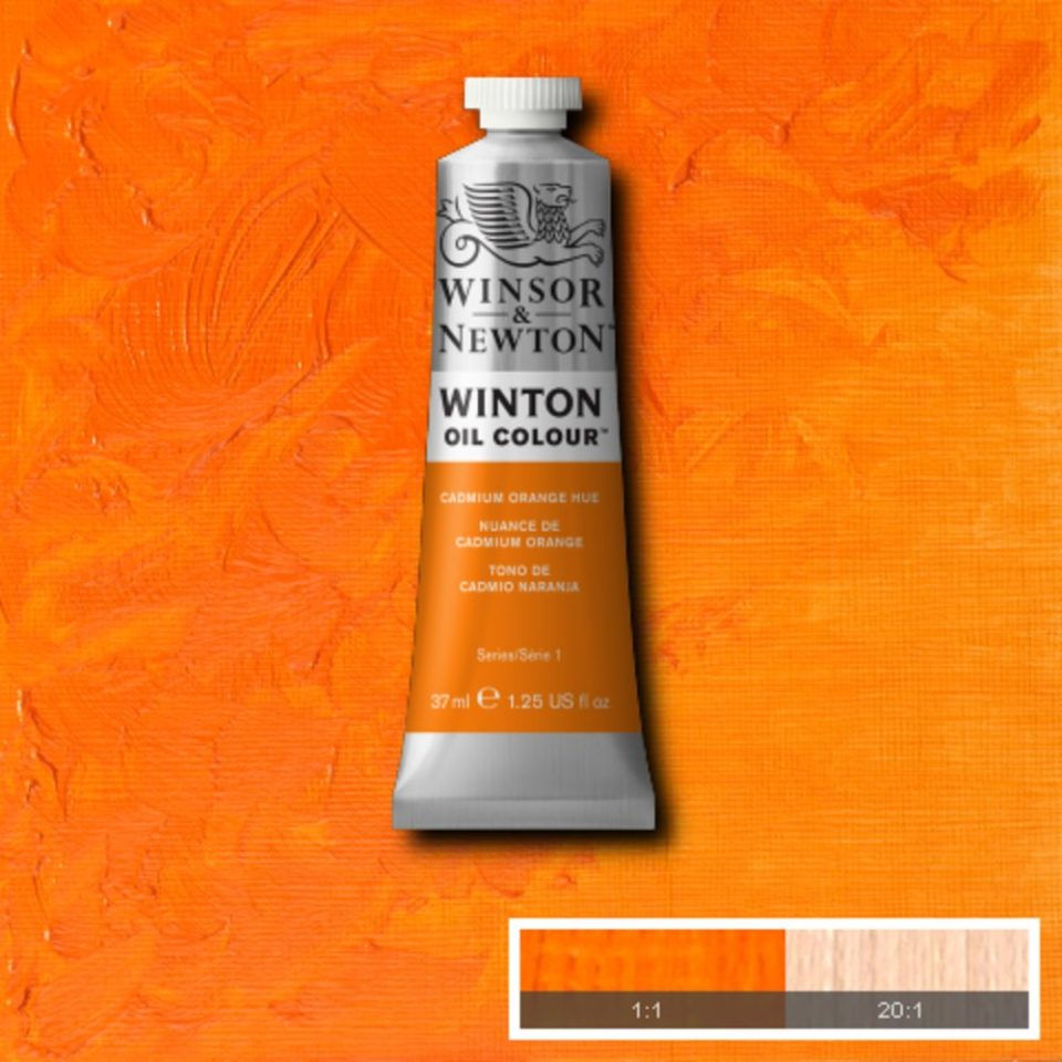 תמונה ממוזערת: צבע שמן וינטון cadmium orange hue