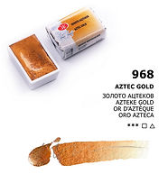 צבע מים בקוביה חלומות לבנים Aztec Gold 968