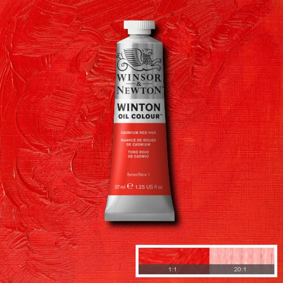 תמונה ממוזערת: צבע שמן וינטון cadmium red hue