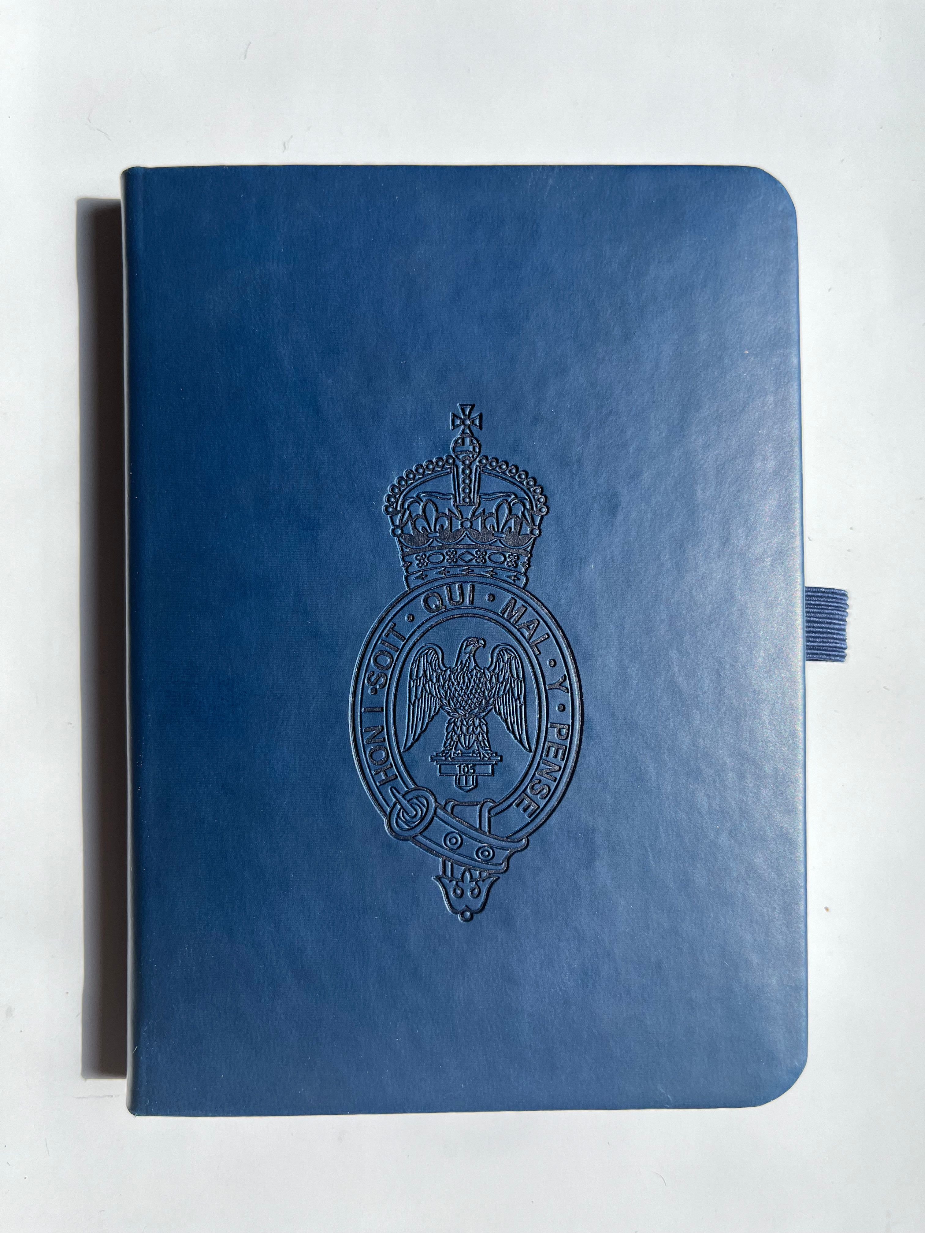 The Blues & Royals official A6 pocket notebook