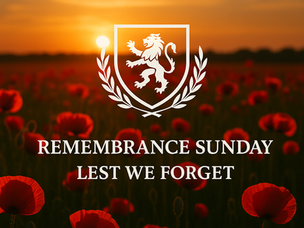 Remembrance Sunday – Lest We Forget