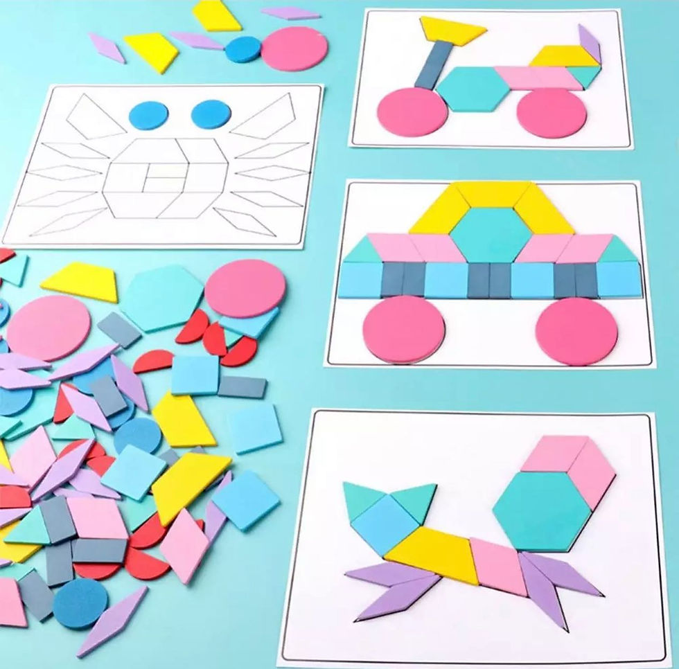 Fa Tangram Kirakós Játék