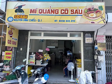 Mẫu Bảng Hiệu Mì Quảng Đẹp "Hút Khách" & Đậm Chất Xứ Quảng