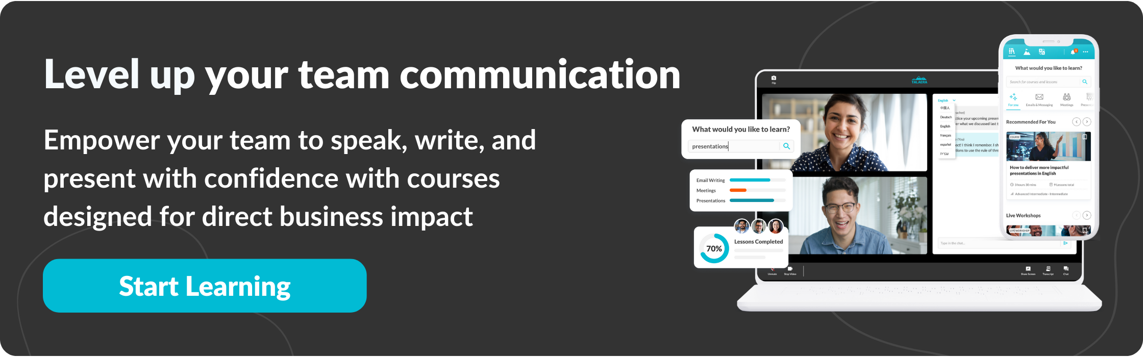 English Training for Career Success - Talaera