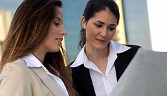 Business Women Planning