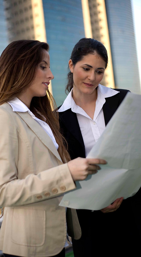 Business Women Planning
