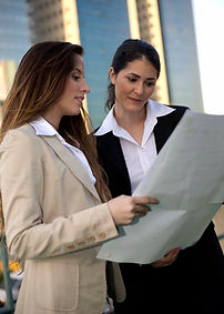 Business Women Planning