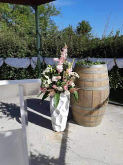 Grande composition dans vase