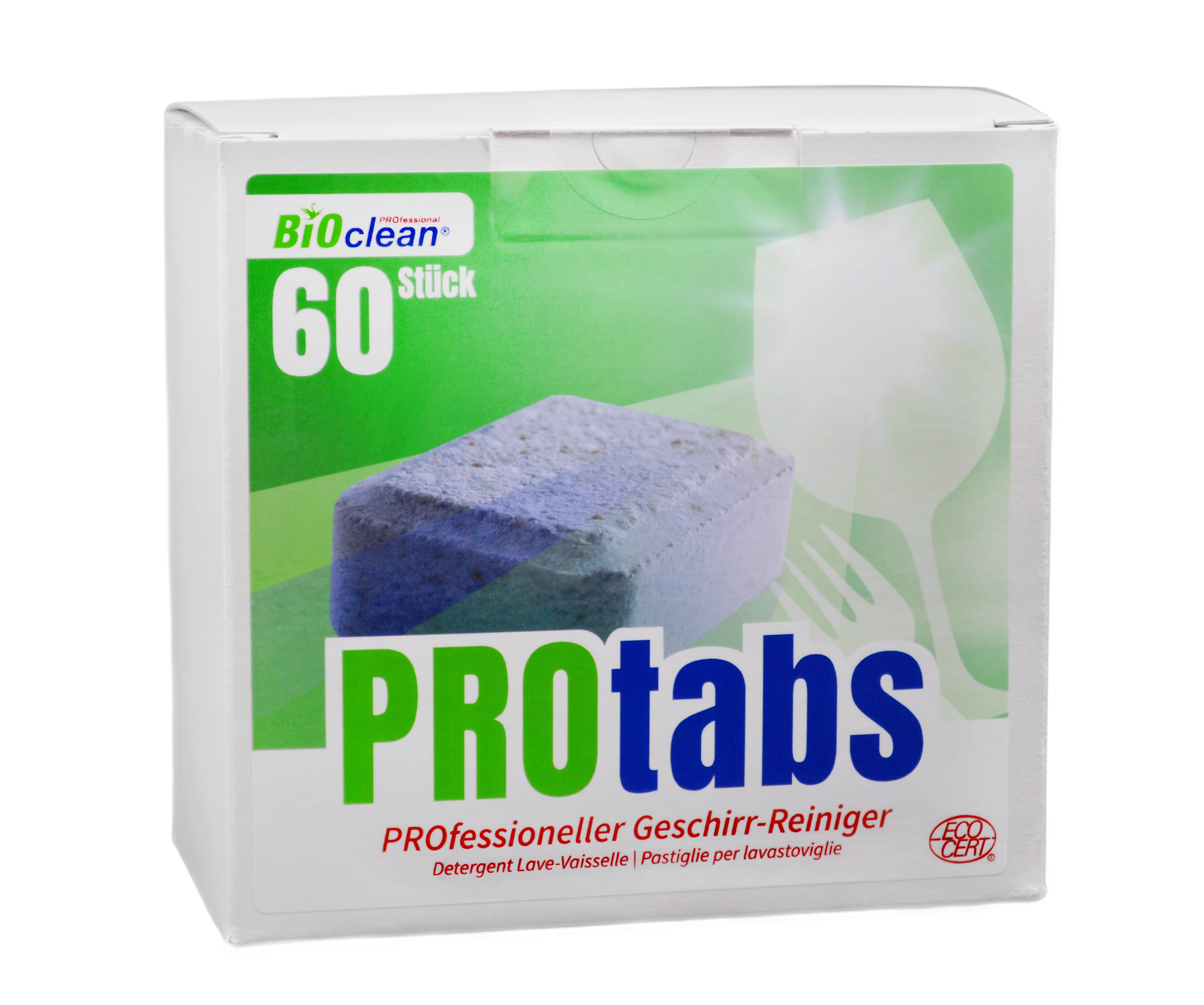 BIOclean PROfessional Geschirrreiniger Tabs BC 15 // 1,2 kg