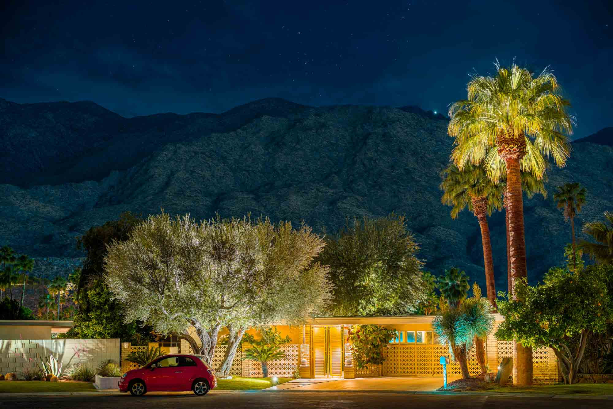 Palm Springs Nocturne