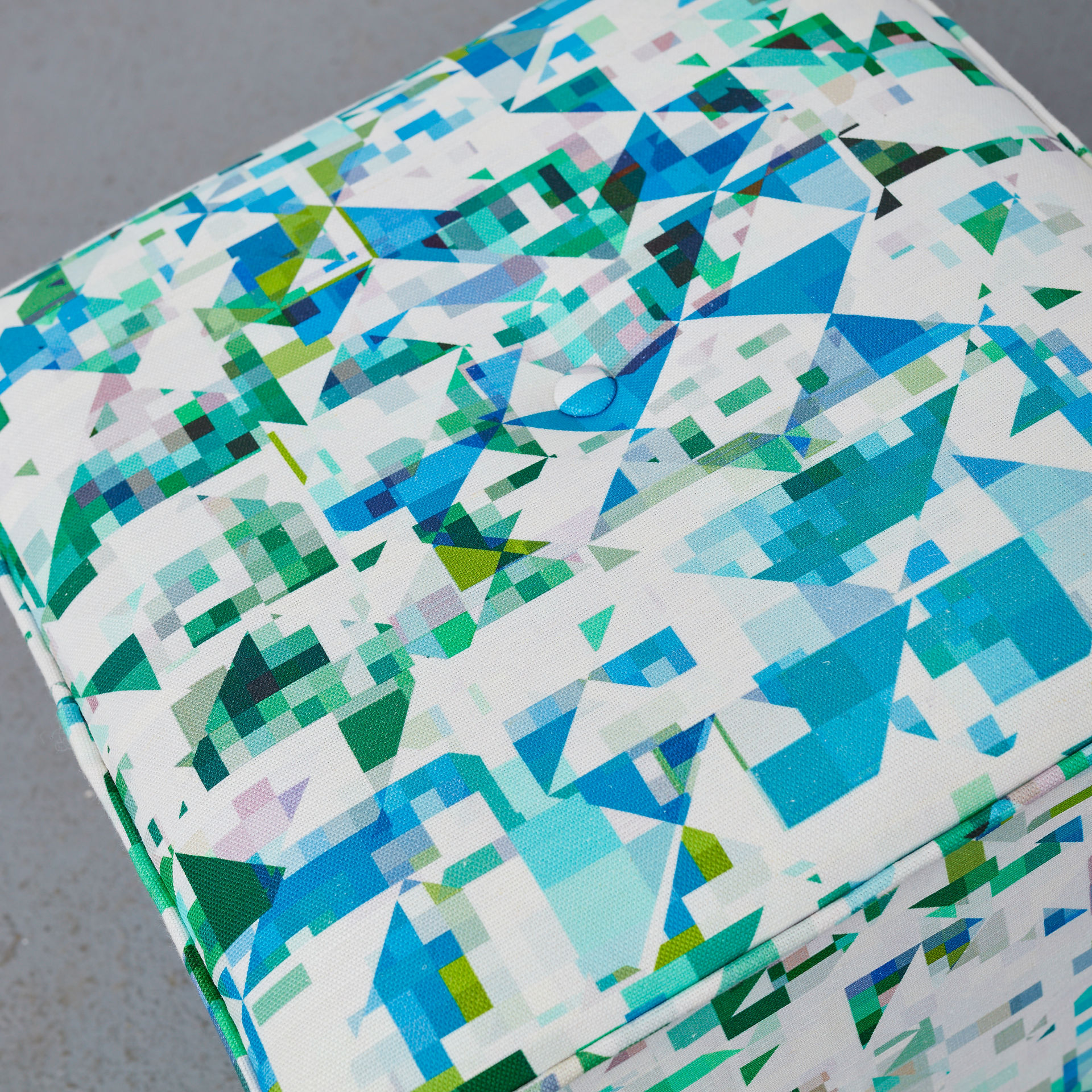 Upholstery - Cube stool