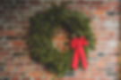 Christmas Wreath Display