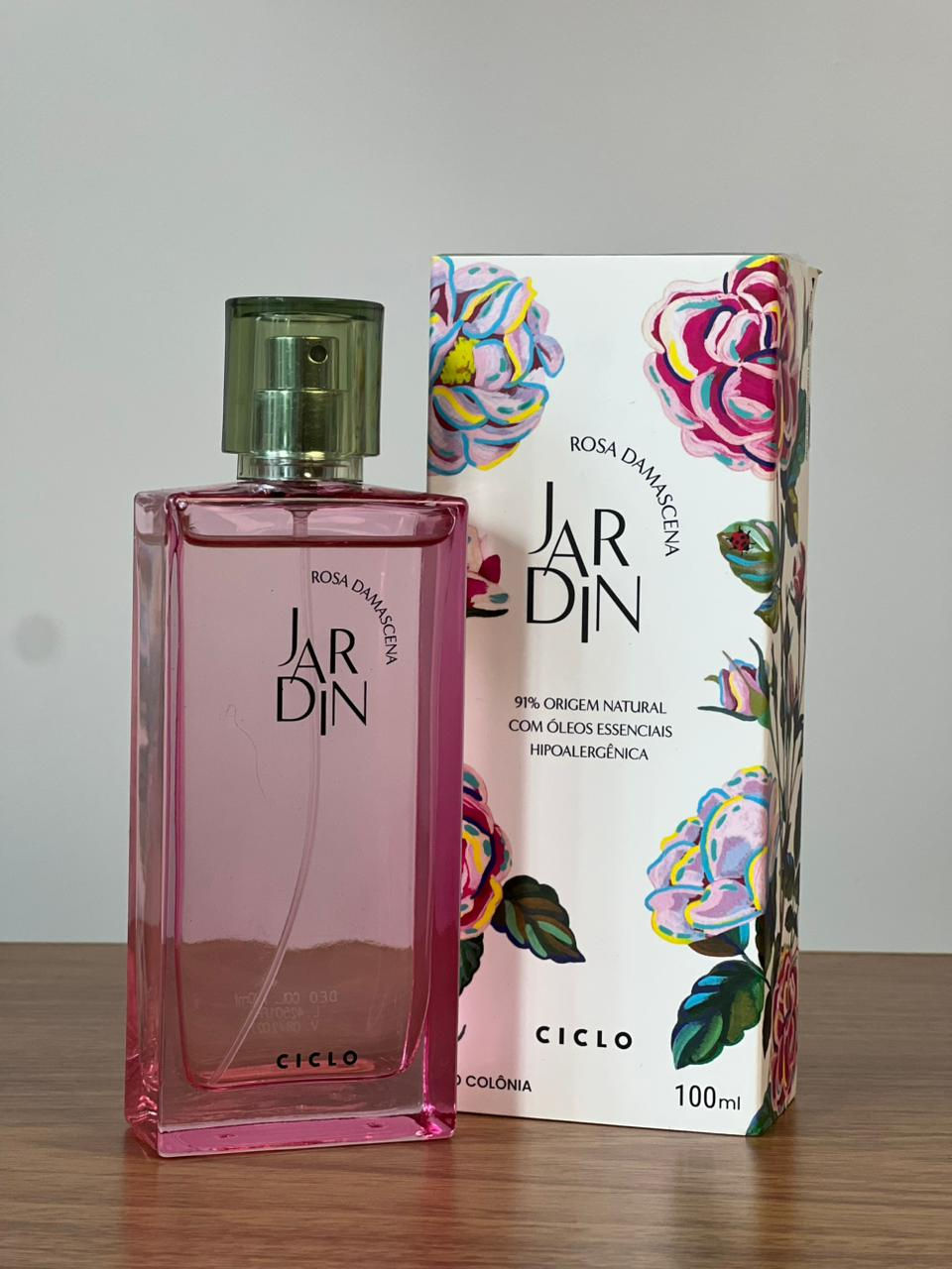 Deo Colônia Jardin Rosa Damascena