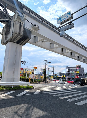 いなげや立川幸店クリニックモール 幸町1丁目交差点