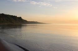 Bluffer's Beach at sunrise