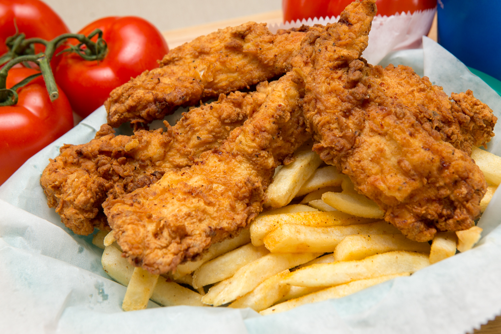 Arranged Food and Objects