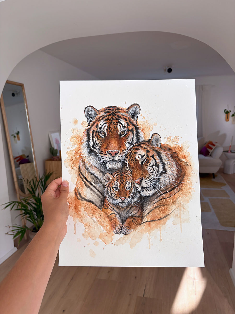 Miniaturbild: Tiger Family - Original