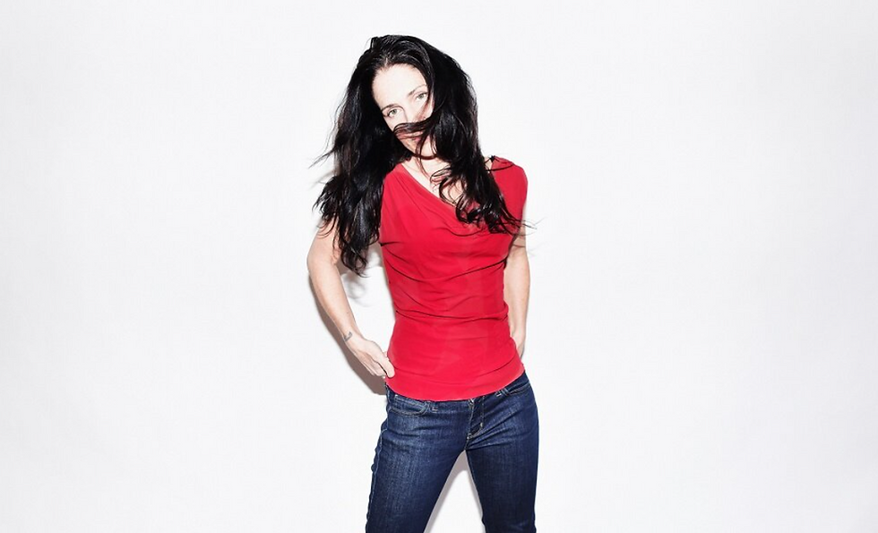 Tracy Bonham In Front of a White Wall
