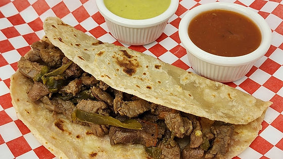 Taco de Bistec Ranchero