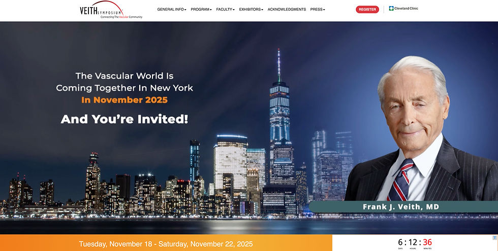 VEITH Symposium 2025 - Improving outcomes in Hemodialysis Access