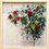 Miniatura: Rosal rojo con mariposas