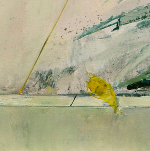 Miniatura: Cactus en jardín blanco I