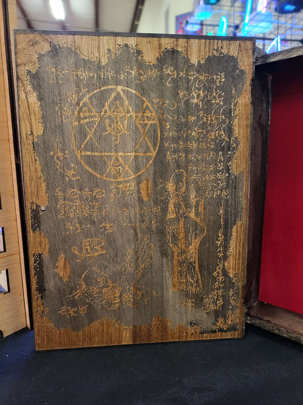 Thumbnail: Necronomicon book stash box