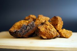 Chaga mushroom chunks from Raw Era