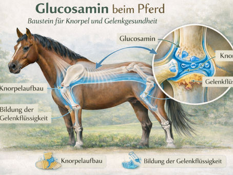 Glucosamin beim Pferd – Baustein für Knorpel und Gelenkgesundheit