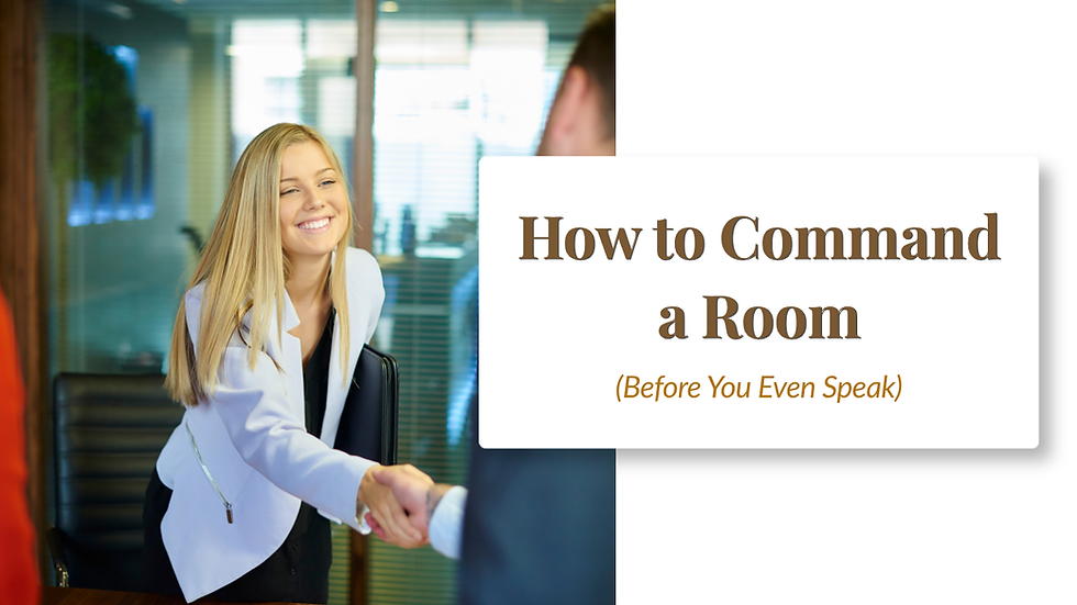 Woman entering the room