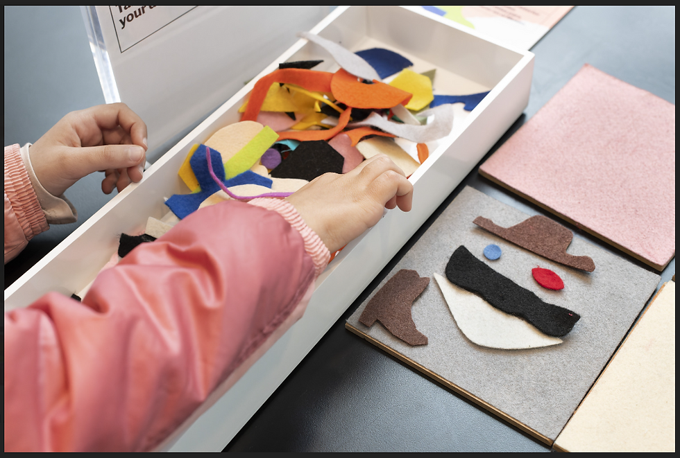Laboratorio de Arte para niños: linea, forma y color