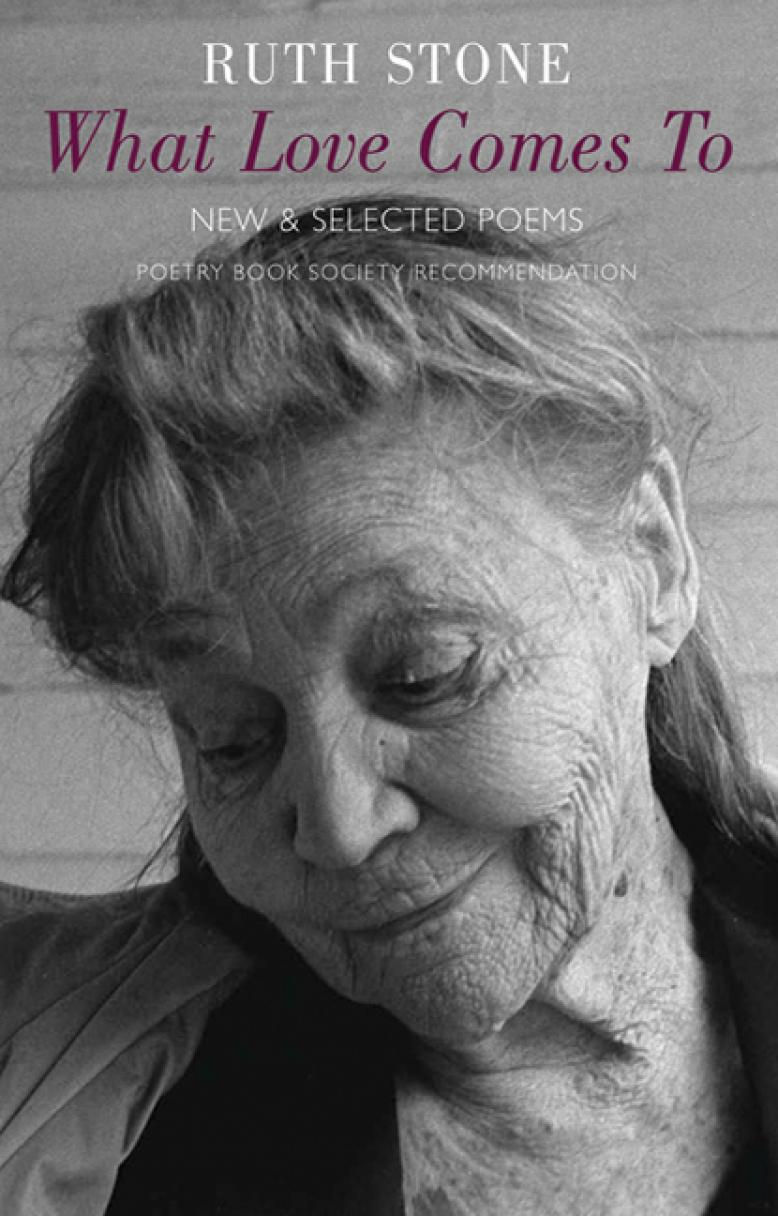 Cover of a Ruth Stone book of poetry
