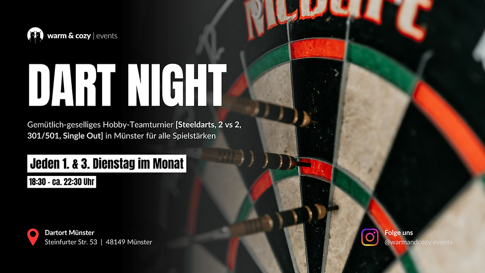 Dart Night: 2 vs 2 | Münster