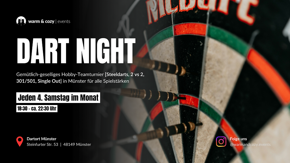 Dart Night: 2 vs 2 | Münster